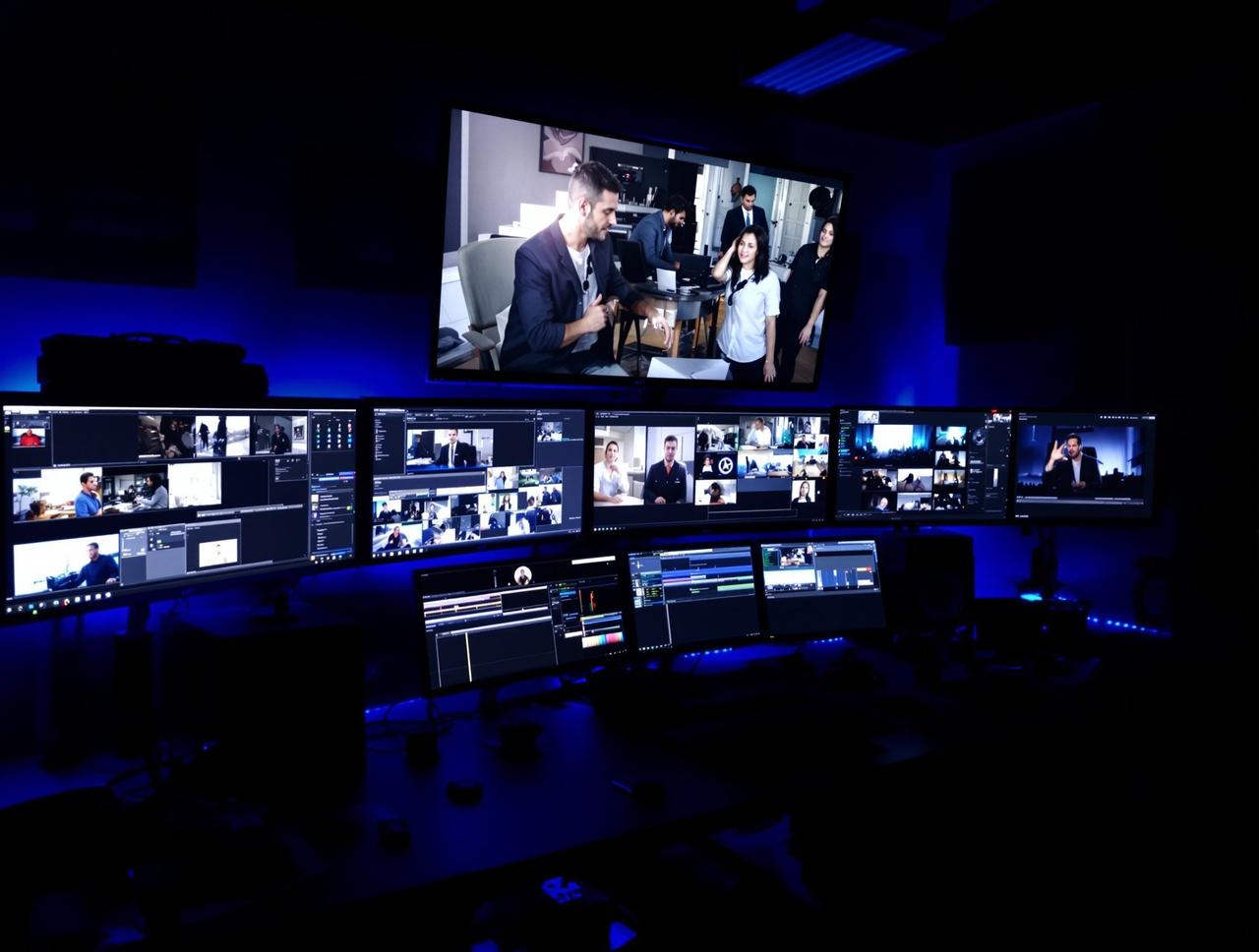 西瓜影院4K HDR全流程制作中心内部